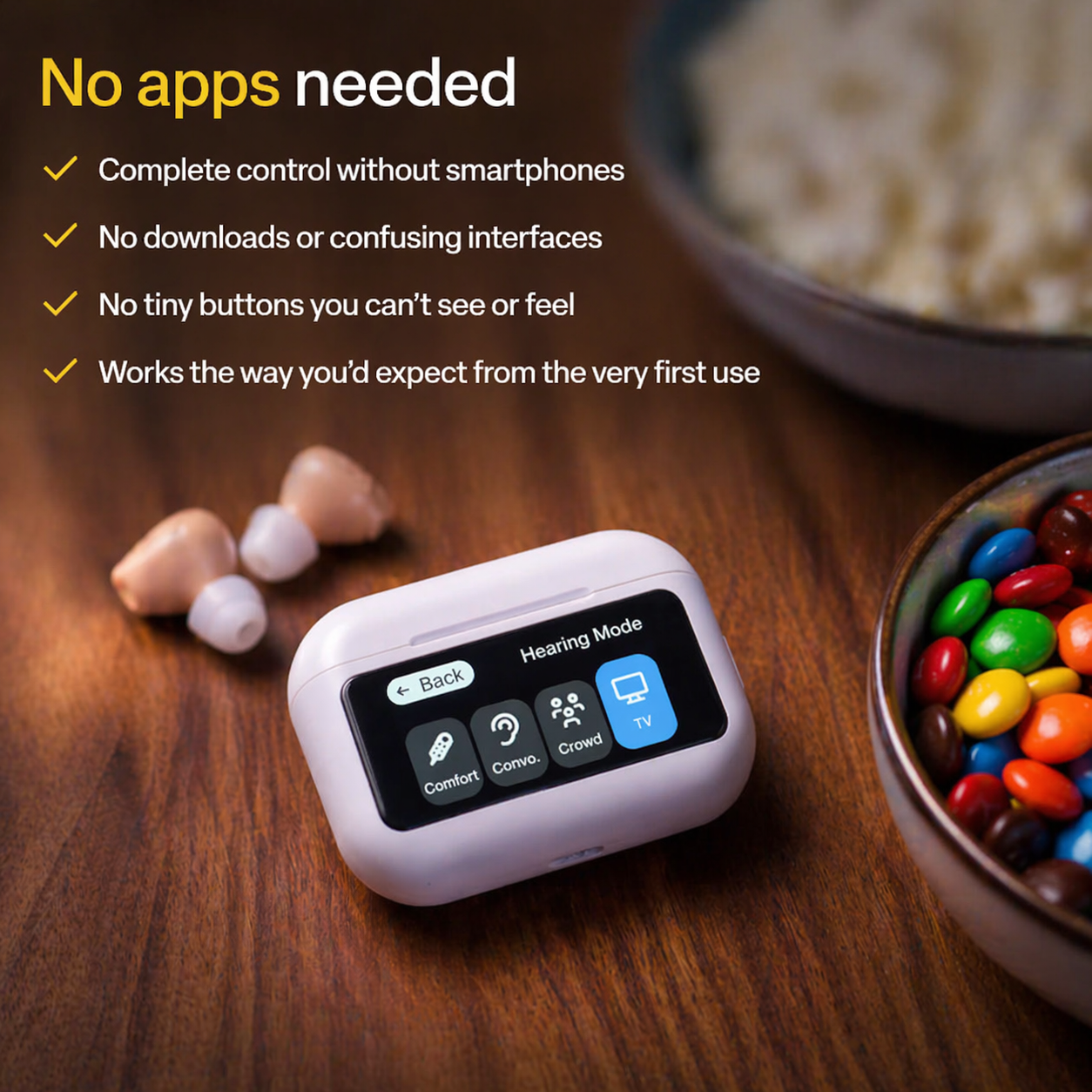 🔥 Final 2 Hours : Only Limited Stock Left🏆GluCent® Atom X Smart Hearing Aids — Hear Clearly, Feel Confident Again 💖(Mayo Clinic Recommended）